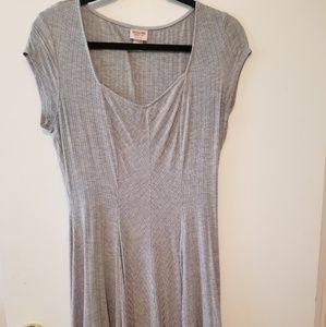 Gray dress